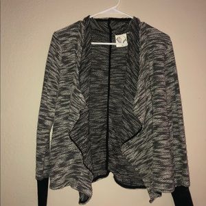 Black/White Cardigan
